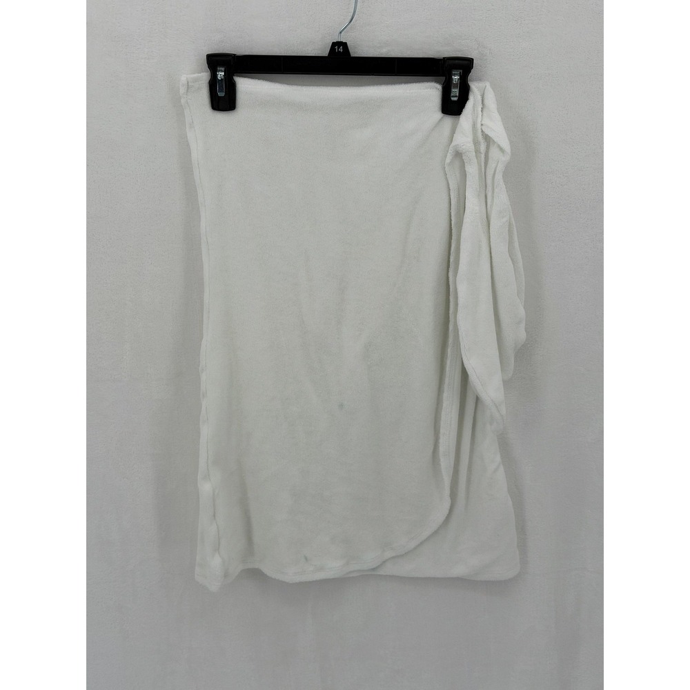 Sunni Spencer Dress Womens Medium White Sand EveryWEAR Towel Anguilla Wrap Beach